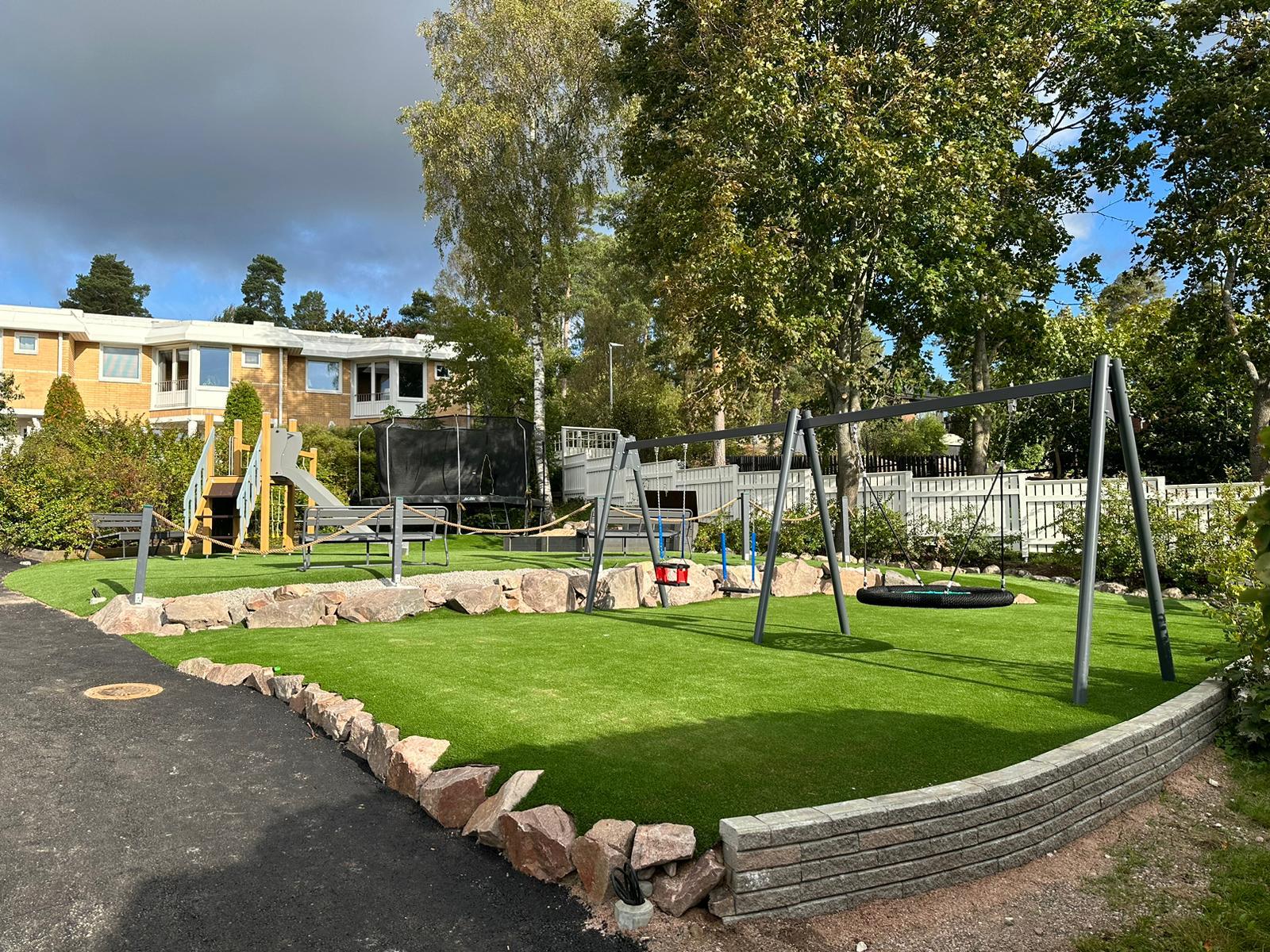 Taloyhtiön leikkipaikka laki - sivulle, Propertit